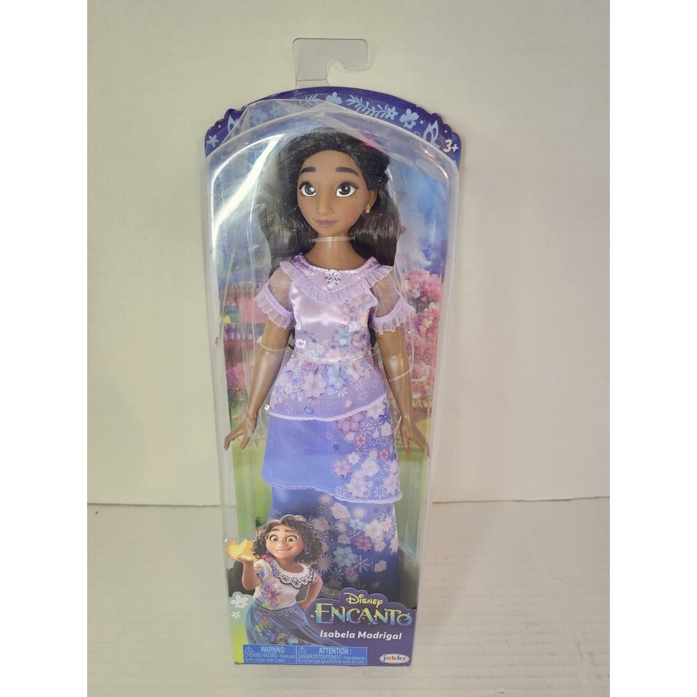 Disney Encanto 11-INCH Doll Isabela Madrigal Purple Floral Dress NEW ITEM